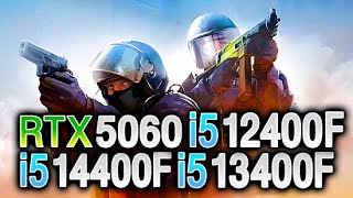 i5 14400F vs i5 13400F vs i5 12400F - RTX 5060 - CS2 - 1080p Low screenshot 4