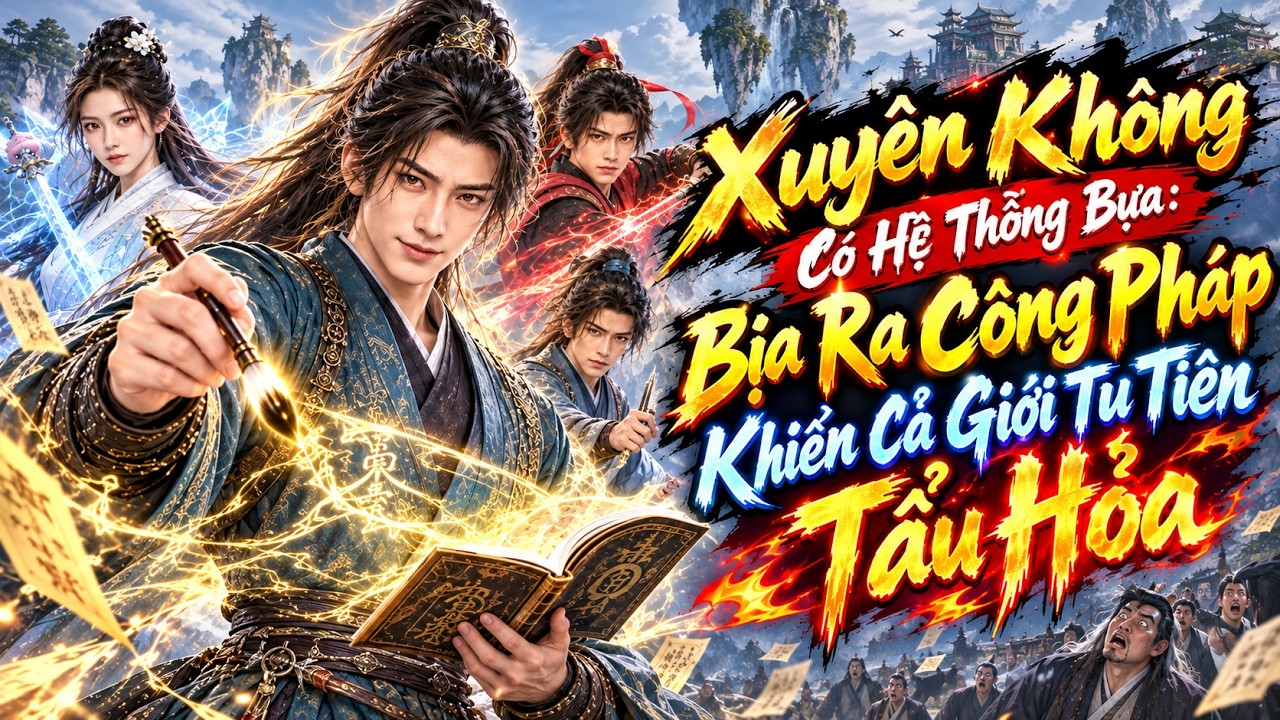 Hệ Thống Tu Tiên Siêu Bựa: Ta Bịa Ra Công Pháp... Ngươi Thật Sự Luyện Thành Thần Công?