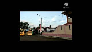 Suasana Sore Hari Lapangan Sepak Bola Karanganyar Purbalingga shorts pbg