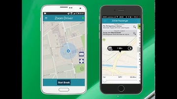 Zoom Taxi Dispatch System App Preview