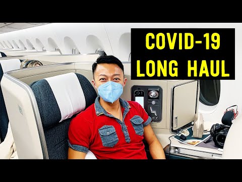Flying Internationally during COVID-19: Cathay Pacific Business Class [Hong Kong to London] VLOG
