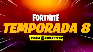 JUGANDO en la **TEMPORADA 8** de FORTNITE! Parte 2: EVENTO NAVE NODRIZA en DIRECTO - CAOZ