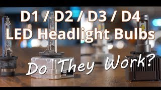 D1S and D2S LED Headlight Bulb Replacements - Are they brighter than HID? | Headlight Revolution