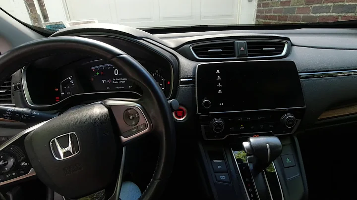 2017 Honda CRV Reboot the infosystem how to