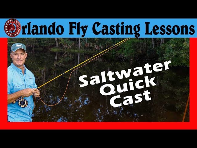 Saltwater Fly Fishing: How to make a quick (and accurate) cast to