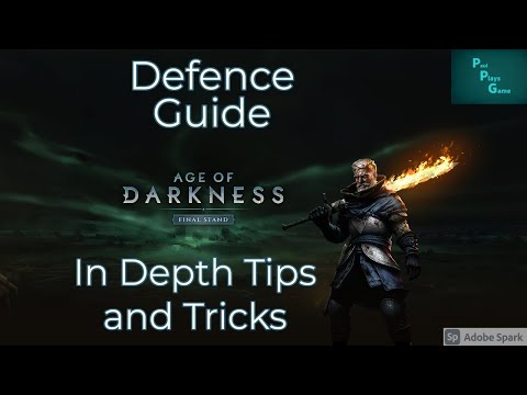 Age of Darkness Final Stand Defence Guide