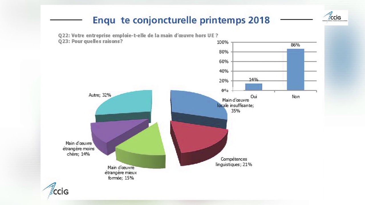 La main d'oeuvre étrangère à Genève (CCIG)