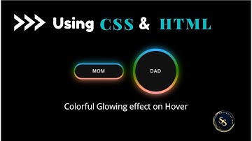 glowing gradient button animation effect on hover using html and css|#viral #trending #viralvideos