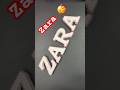 Zara 🥰| foam cutting ✂️| #shorts #satisfying #foamcutting #asmr #beautiful #art