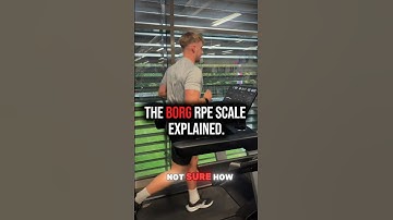 The Borg RPE Scale Explained. #cardiacrehab #motivation #gym