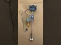 Owl led powered by gearmotor#shorts