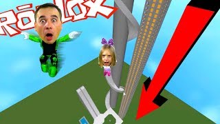 САМАЯ ГИГАНСТКАЯ ГОРКА в МИРЕ ROBLOX! Дочка и Папа УЗНАЛИ как найти самое ВЫСОКОЕ МЕСТО! Летсплей