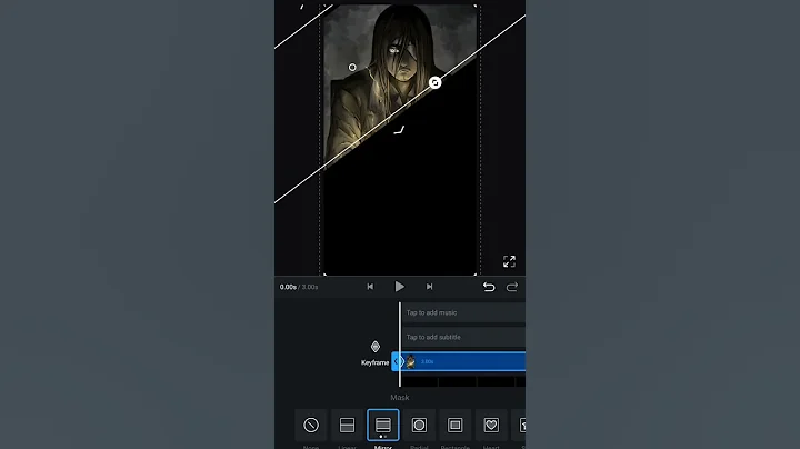 VN Film Strap Tutorial |Keyframes | VN Editor #editing #keyframes #support