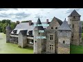 Ref:-PLD1x6d_N8 Ch�teau de la grande courbe � br�e (drone)