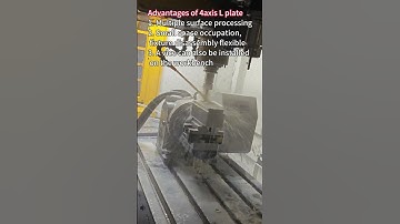 4Axis L-PLate & Zero point fixture Very easy to use #cncmachine #zeropointprince #4aixs #cncfixtures