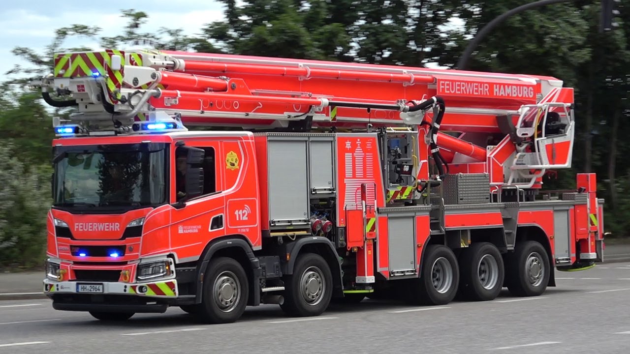 [GROßBRÄNDE - HAMBURG´S GIGANT und MEHR!] Einsatzfahrten Technik & Umweltschutzwache BF Hamburg