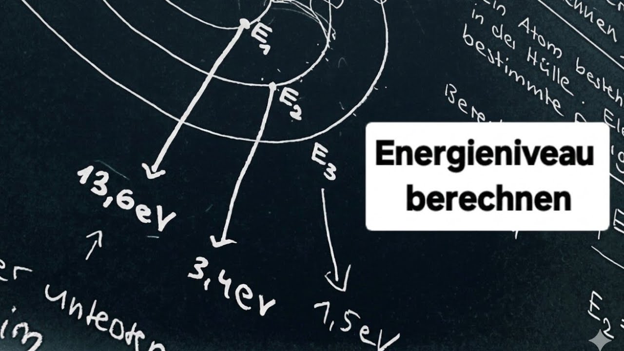Energieniveau berechnen. / Energie eines Energieniveaus der Atomhülle berechnen 