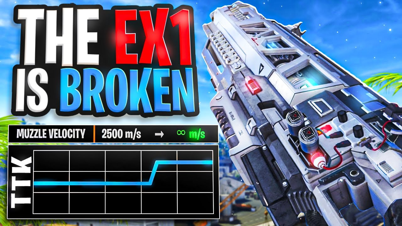 NEW EX1 LOADOUT HAS *INFINITE BULLET VEOLCITY* IN WARZONE (Best EX1 Class Setup & Gameplay)