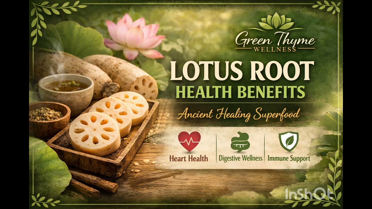 Lotus Root Health Benefits | Ancient Healing Food for Digestion, Blood & Immunity