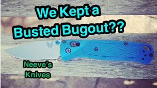 Benchmade Bugout Update