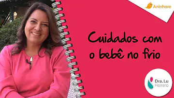O que passar no labio do bebê no frio?