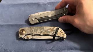 Harsey Spartan versus Chris Reeve Sebenza 31￼