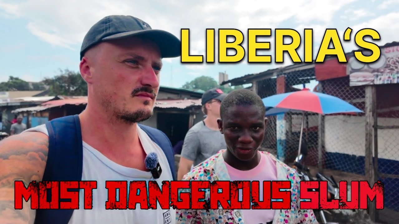 САМЫЕ БОЛЬШИЕ и ОПАСНЫЕ трущобы ЛИБЕРИИ (удивительно)