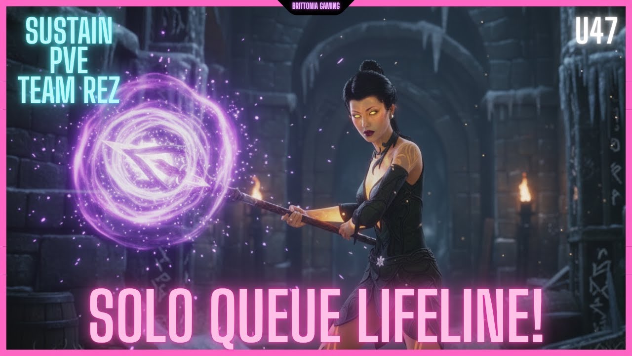 🔥 The Necro Rez Rescue Healer: Your Solo Queue Lifeline!