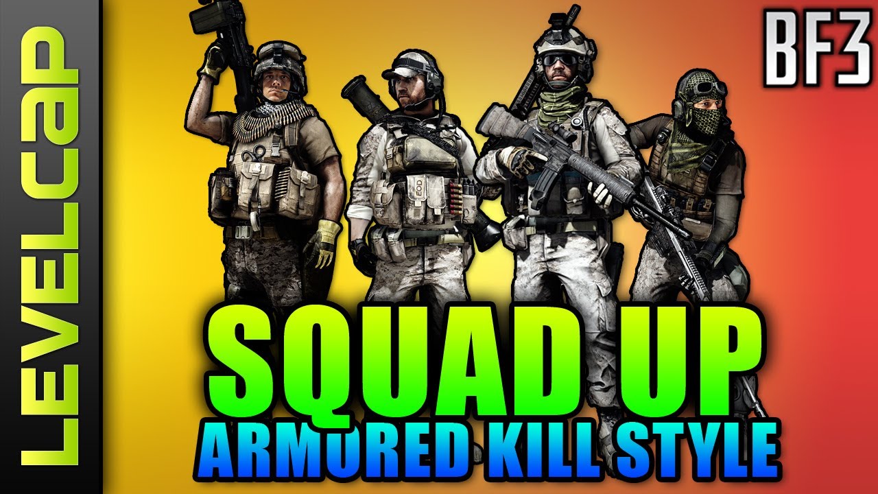 Squad Up - Armored Kill Death Valley Romp (Battlefield 3 Gameplay/Commentary)