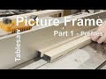 Table Saw Picture Frame Part 1 - Cutting a Unique Profile