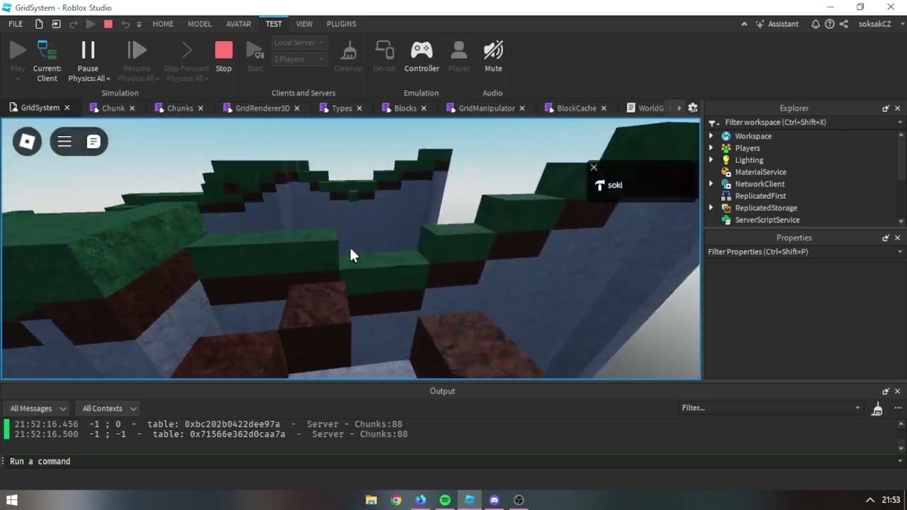Roblox Grid System - Culling bug