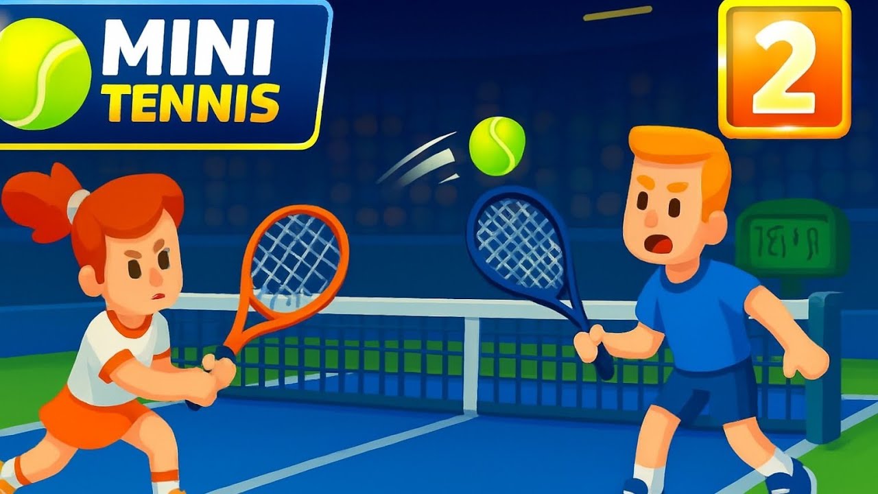 MINI TENNIS | MOBILE GAME | ONLINE GAMES | PART 2 | EVEN THE BEST PLAYERS GET WRECKED😞 (NO BRAG)