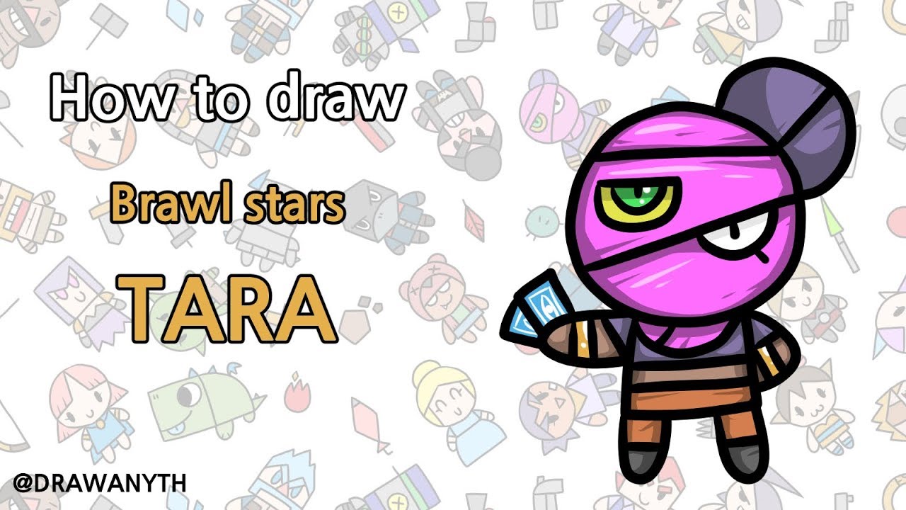 tara brawl star desenho