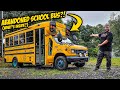 They Left An ABANDONED SCHOOL BUS In My Yard...And I Wasn't Ready For What Was Inside