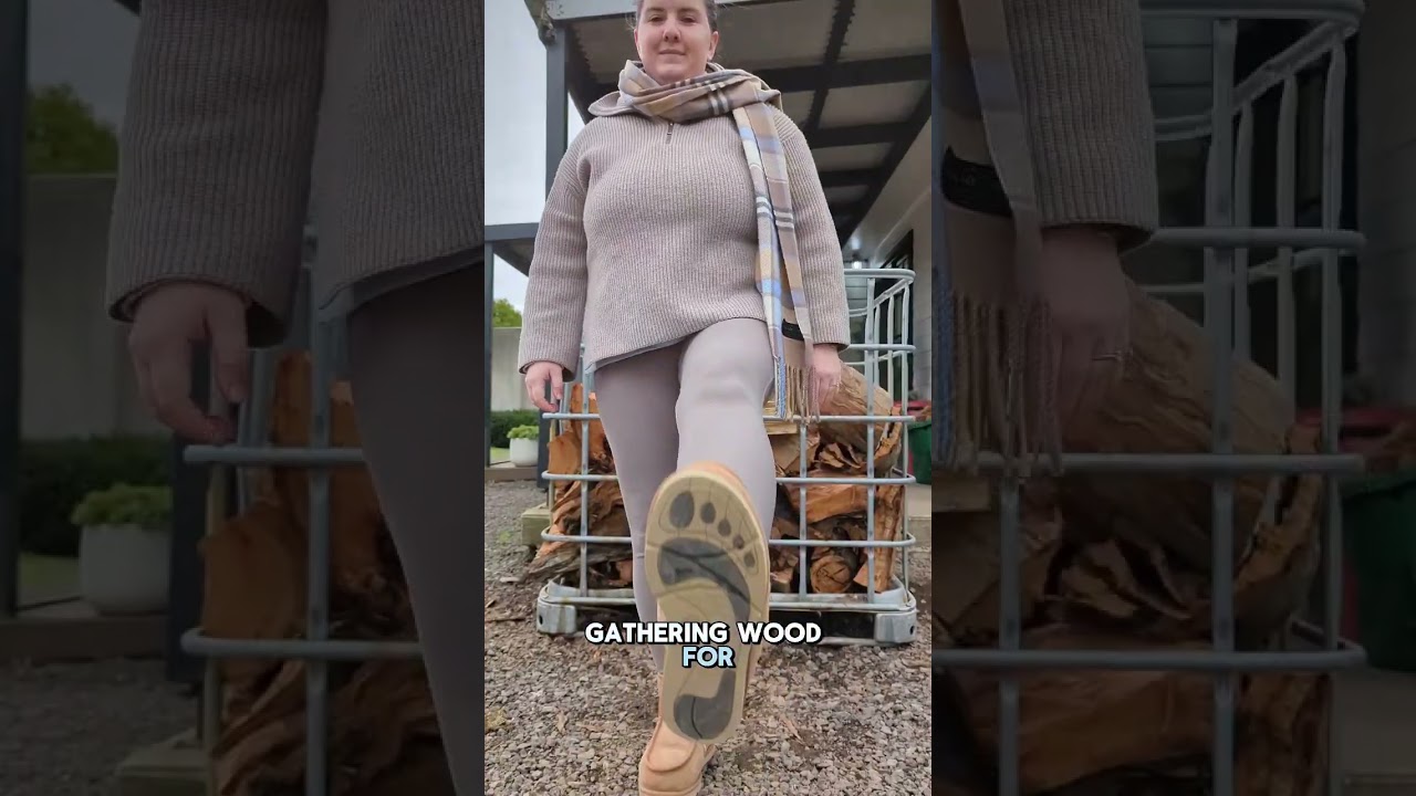 UGG Check Wool Scarf & UGG Deluxe Boots