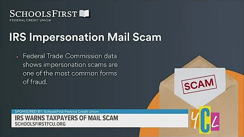 IRS warns taxpayers of mail scam | Sponsored