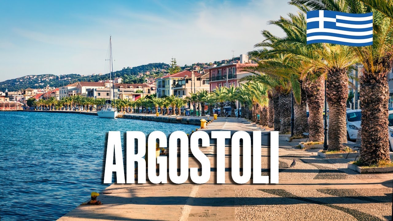 A Day in Argostoli, Kefalonia: Exploring the Streets and Waterfront. #travel #tranding