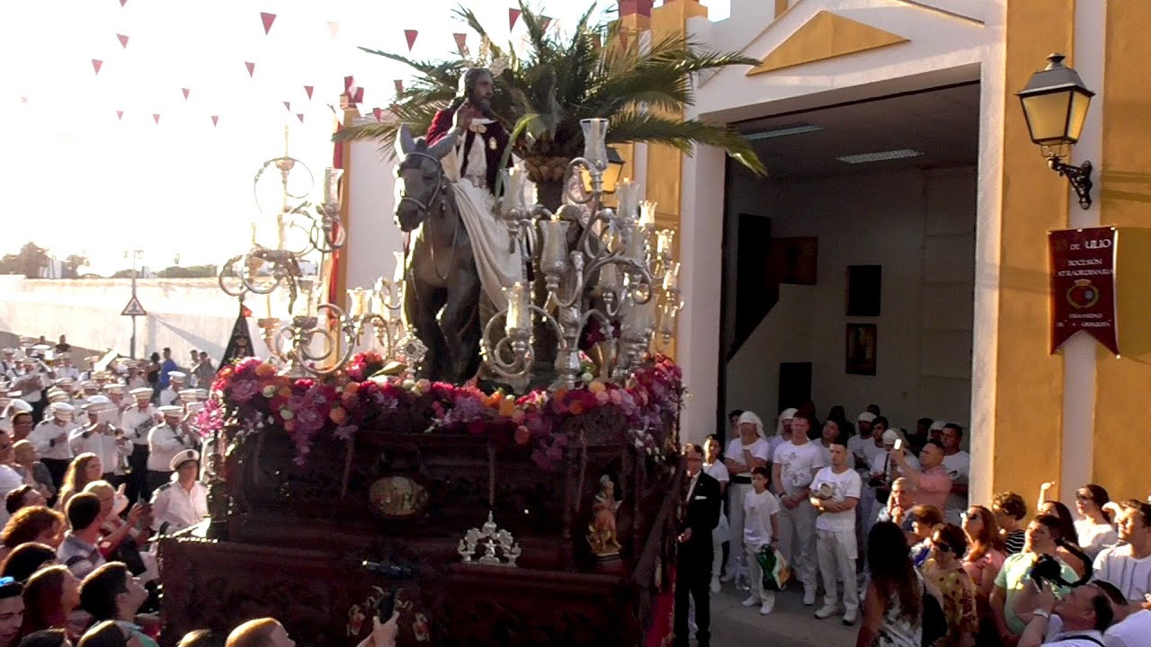 AM Santa Cecilia - Salida extraordinaria de la Borriquita de Puerto Real - 75 Aniversario