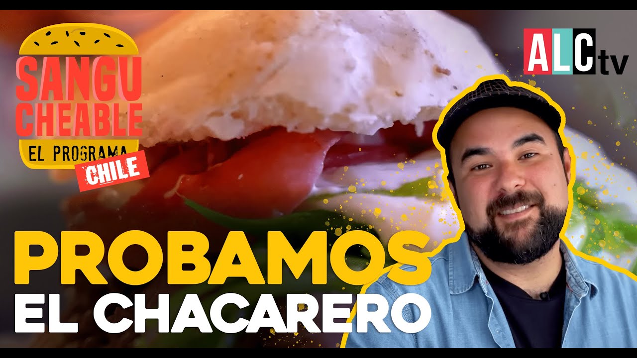 EL mejor Sandwich CHILENO | El Churrasco Chacarero! 🇨🇱 🔥 | Sangucheable