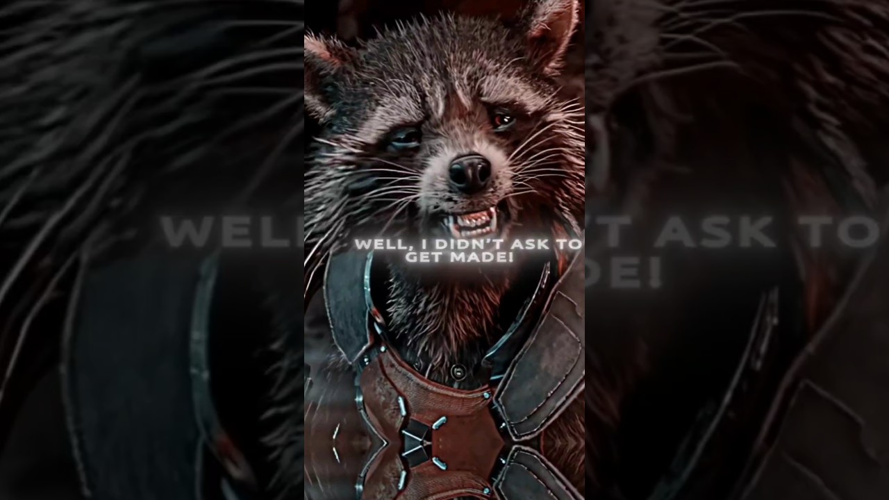 'Nooooo' Rocket Raccoon「Edit」|| (Kodaline - Everything works out in the end Slowed+Reverb)