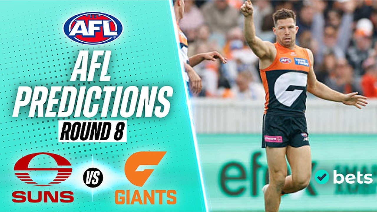 Gold Coast Suns vs GWS Giants Tips 2026 AFL Round 8 Preview (Betting