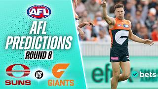 Gold Coast Suns vs GWS Giants Tips 2026 AFL Round 8 Preview (Betting Predictions)