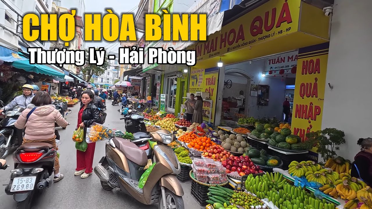 Chợ Hòa Bình (Thượng Lý, Hải Phòng) | 01.02.2026.