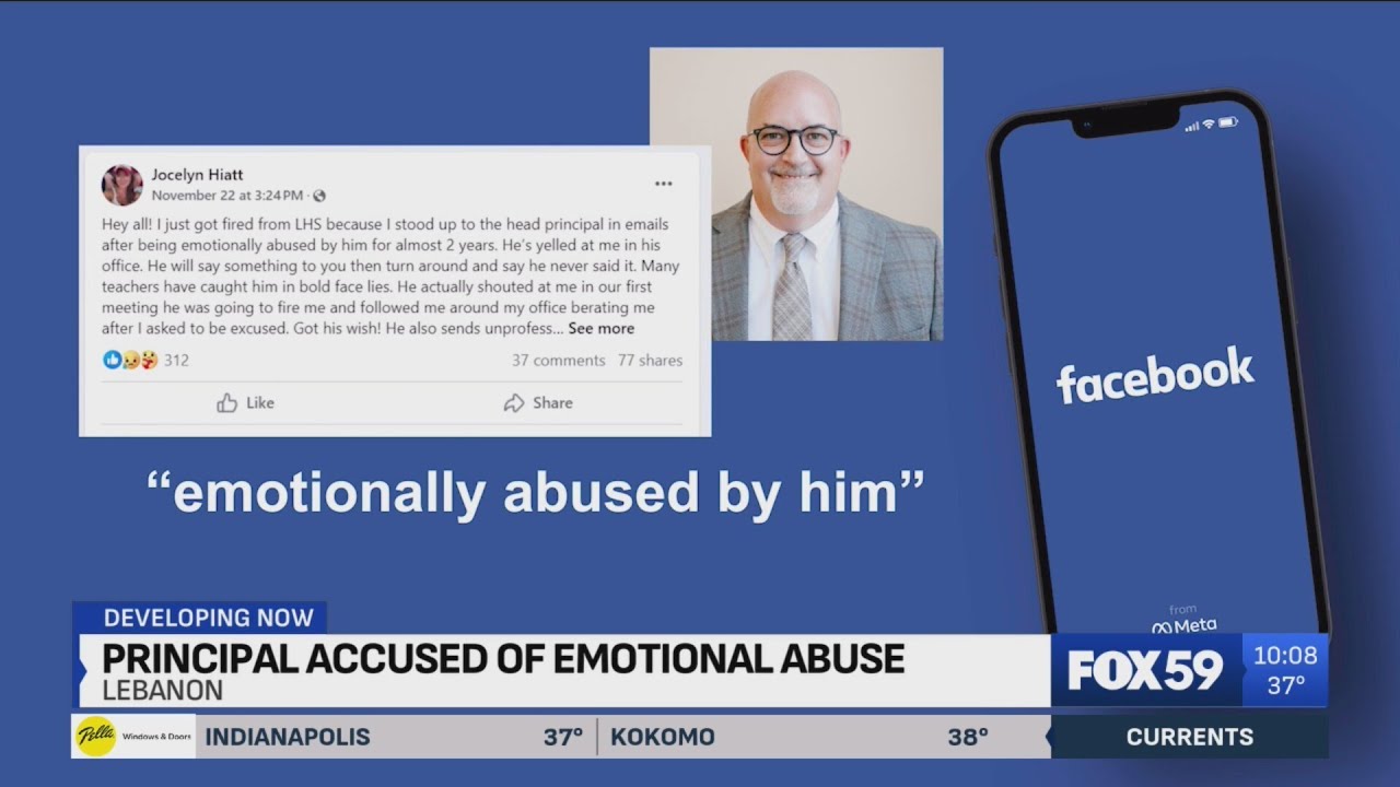 Student, former teacher accuse Lebanon High School principal of emotional abuse after firing of secr