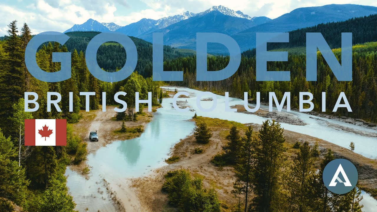 Golden, BC Camping in 90 Seconds | Solo Camp & Nature Drone Shots