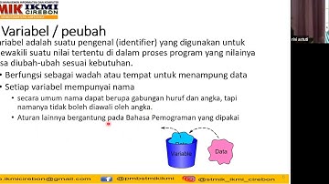 Matakuliah Algoritma dan Pemrograman Dasar Pertemuan Ke 3 Ibu Rini Astuti, MT Reg Sore