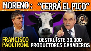 MORENO A LAS PIÑAS CON EL SENADOR PAOLTRONI DE LLA 🔥 EL KIRCHNERISTA IMITA A MILEI Y NO LE SALE