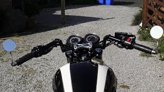 CustomTriumph T100 Bonneville, Motone customs JOTA adjustable handlebars,