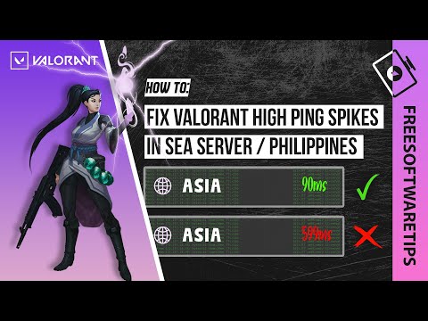 Jak naprawić wysokie wahania pinga w Valorant na serwerach SEA (Azja), Filipinach, w Indiach, Ameryce lub Europie