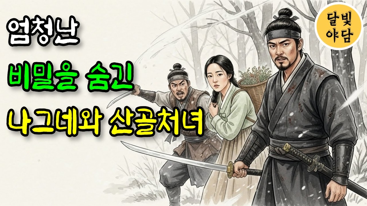 엄청난 비밀을 품은 나그네와 산골처녀, 그들의 인연은 어디까지인가.. | 야담 | 설화 | 옛날이야기 | 노후사연 